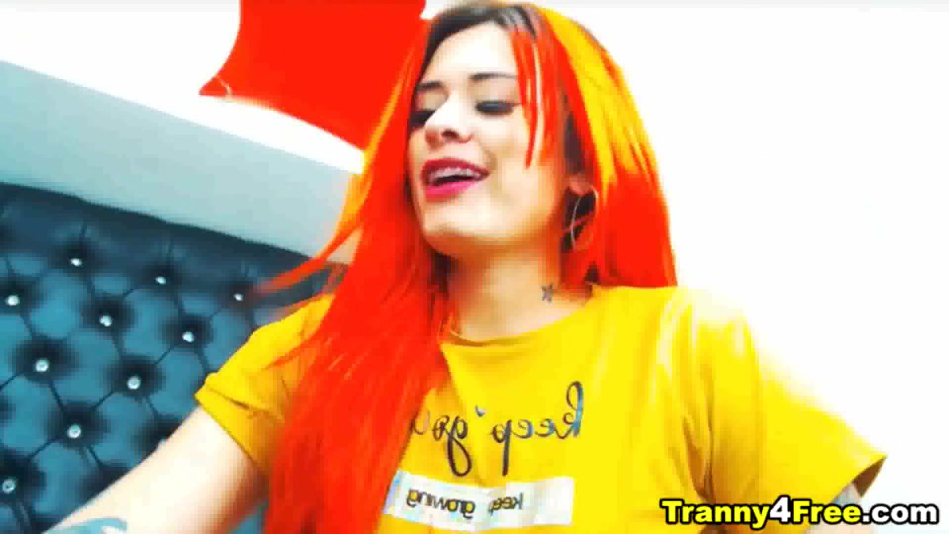 Horny Trans Couple Loves Nasty Sex