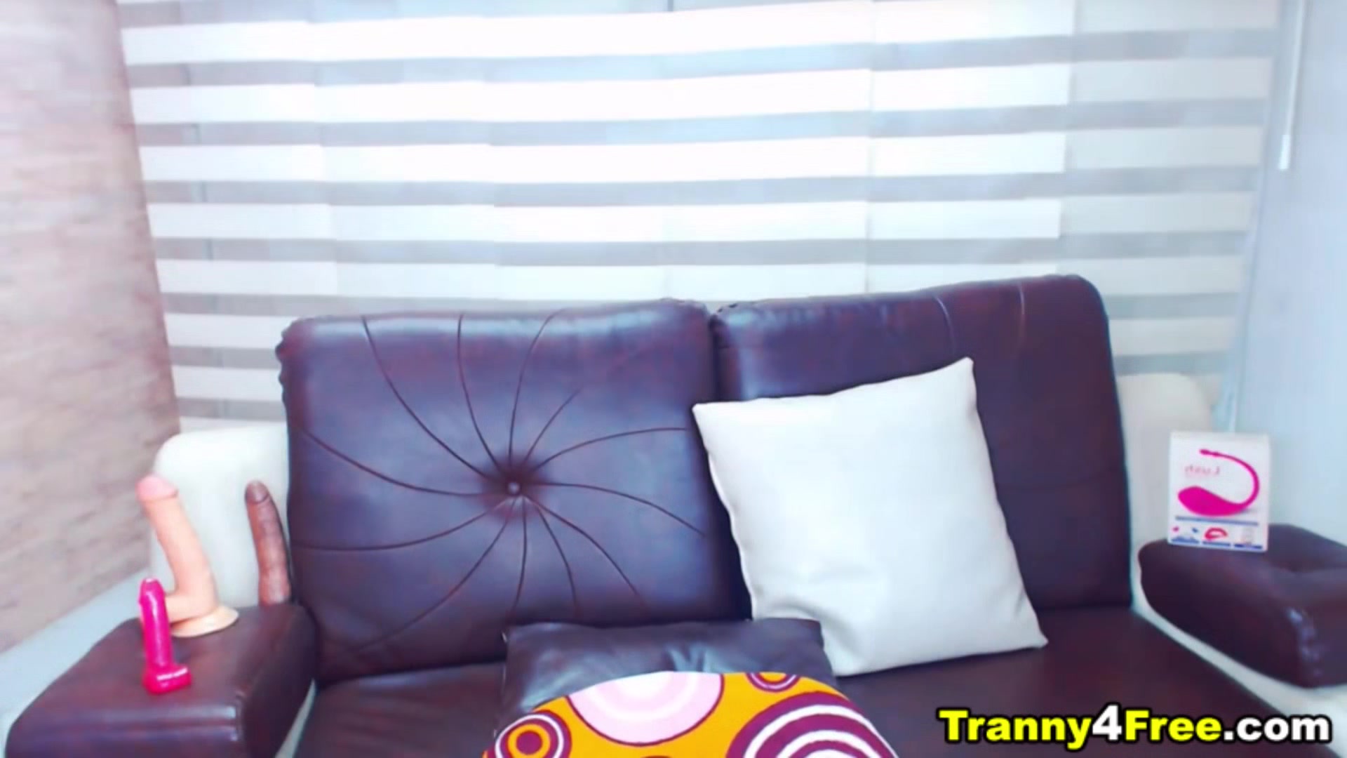 Solo Tranny Darling Huge Penis