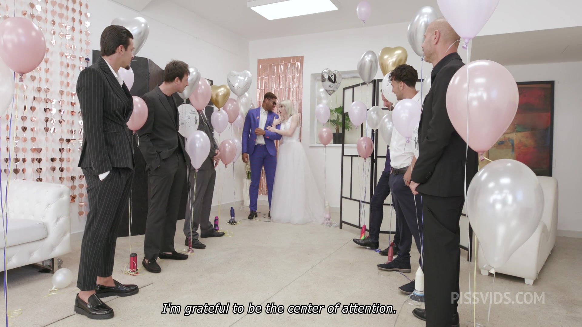 Slammed brides Goes Wet with TAP, Izzy Wilde 7on1 ATM DAP, Wrecked Ass, ButtRose, Pee Drink, Shower, Cum in Mouth, Swallow BTG116 - PissVids