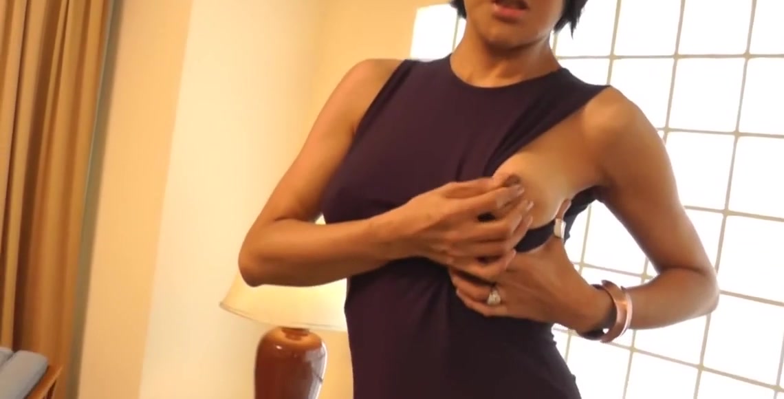 Leaked FULL Video of Ladyboy Lyanda Strips Black Dress and Strokes