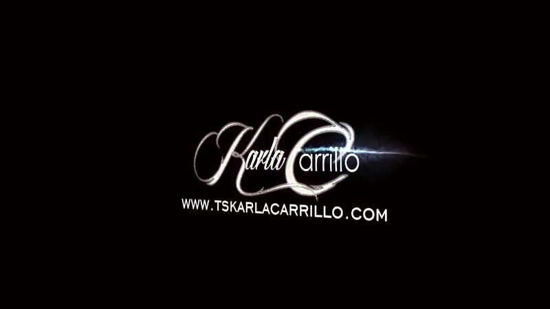 UNBELIEVABLE TS Karla Carrillo stroking hard