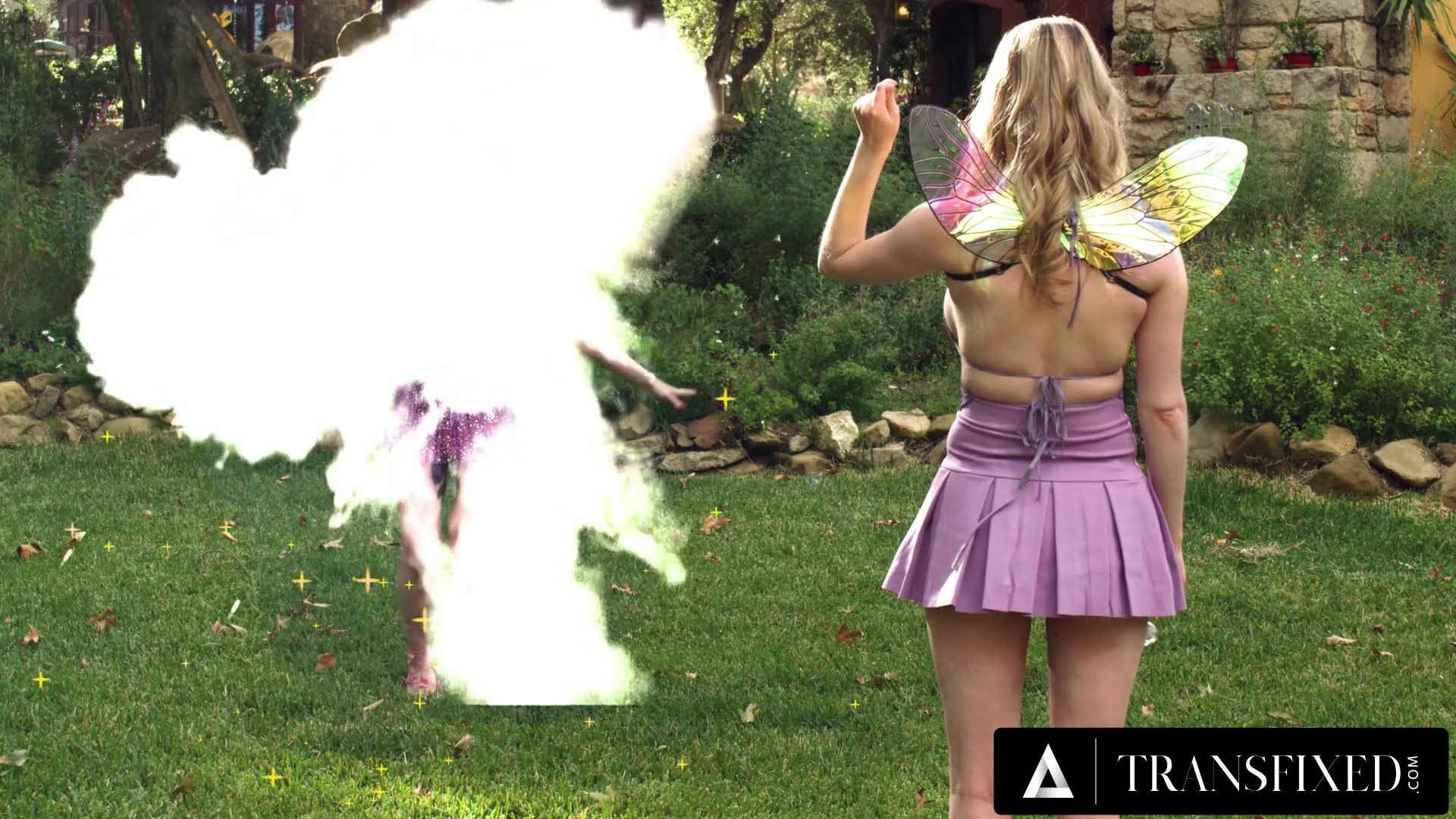 TRANSFIXED - Bunny Colby Can't Get Enough Of Lena Moon's Dazzling Trans Dick