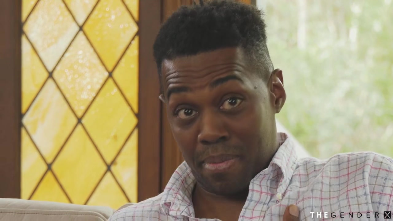 Transsexual Darling seduces black partner into bareback sex