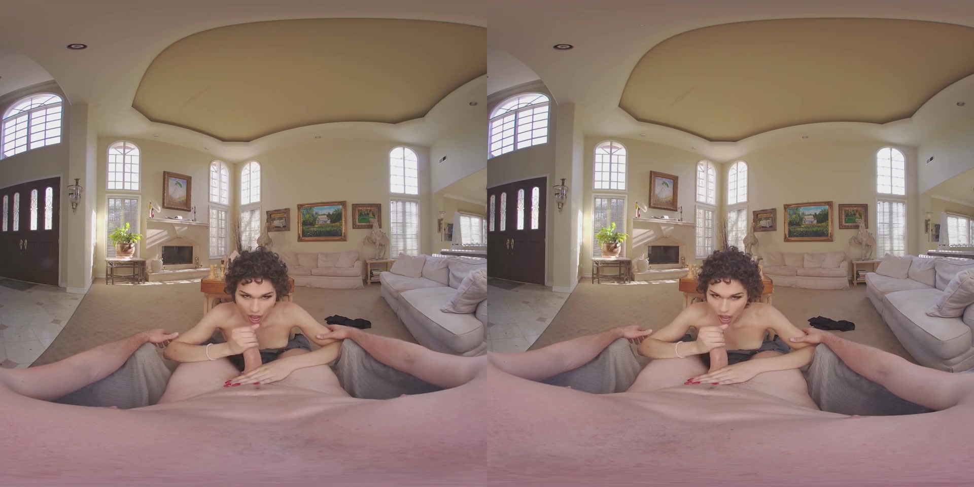 Alisia Rae in Game Over Shemale VR Porn Video - VRBTrans