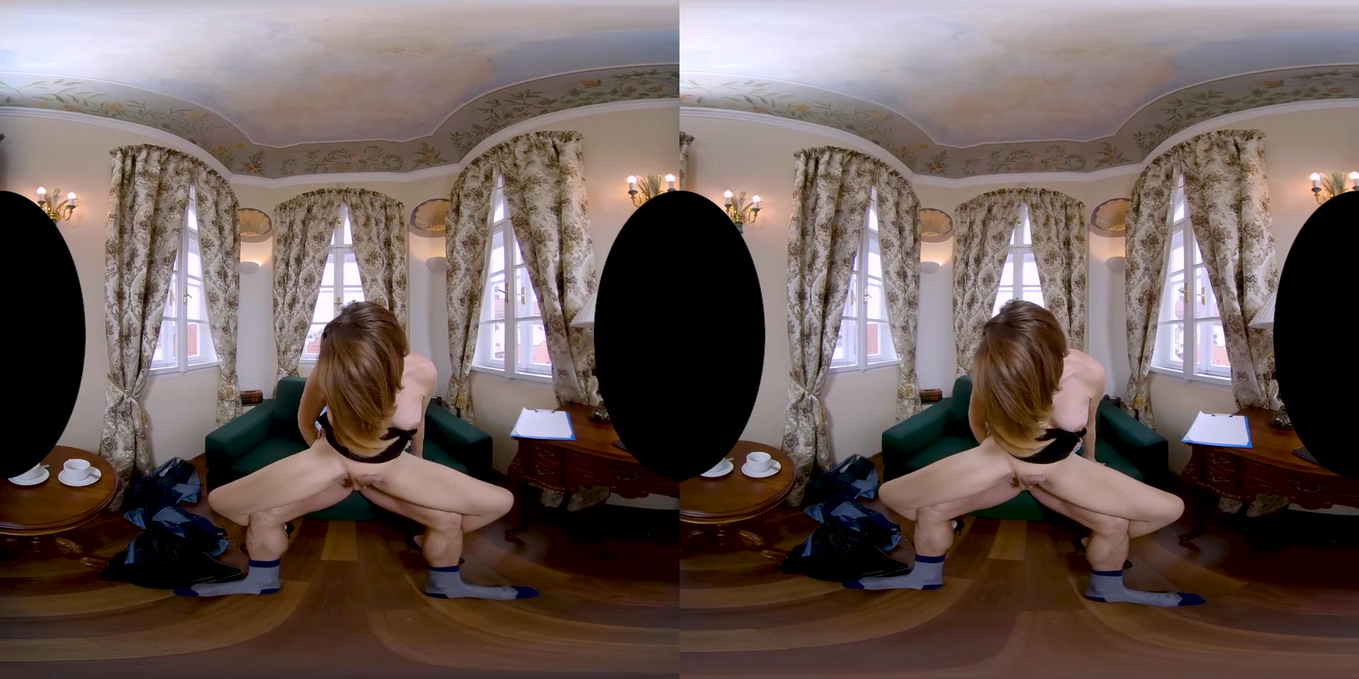 Nikki Vidic in Too Big To Fail Shemale VR Porn Video - VRBTrans
