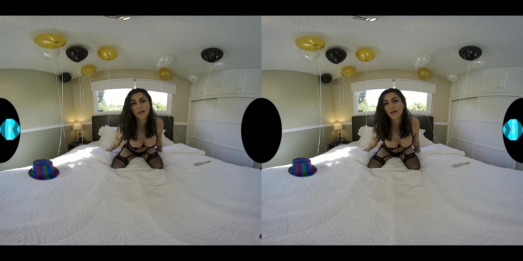 Domino Presley in Domino Presley - Popping the Champagne - SexLikeReal Shemale