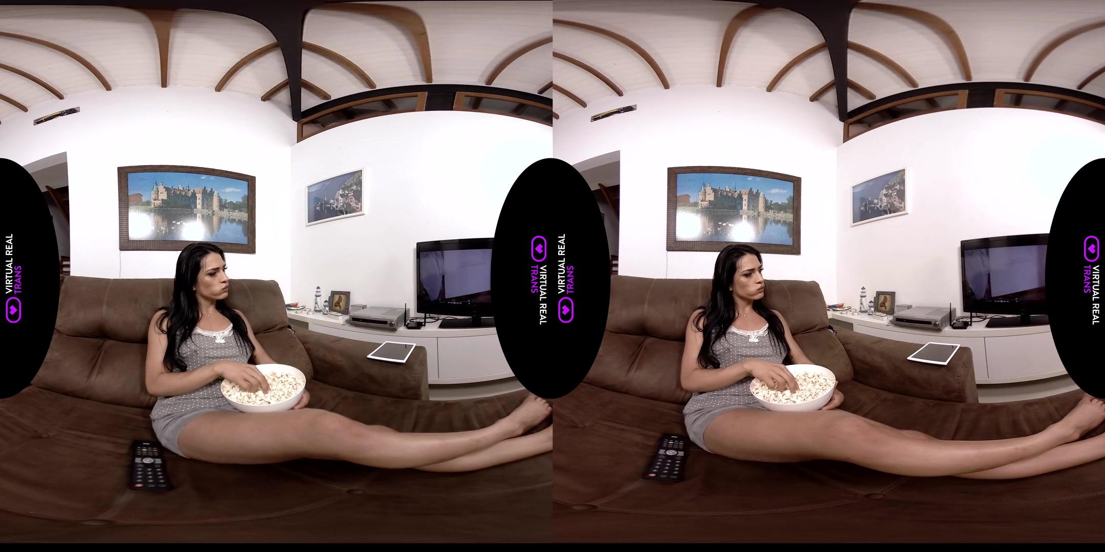 Caroline Martins in Afternoon Movie - SexLikeReal Shemale