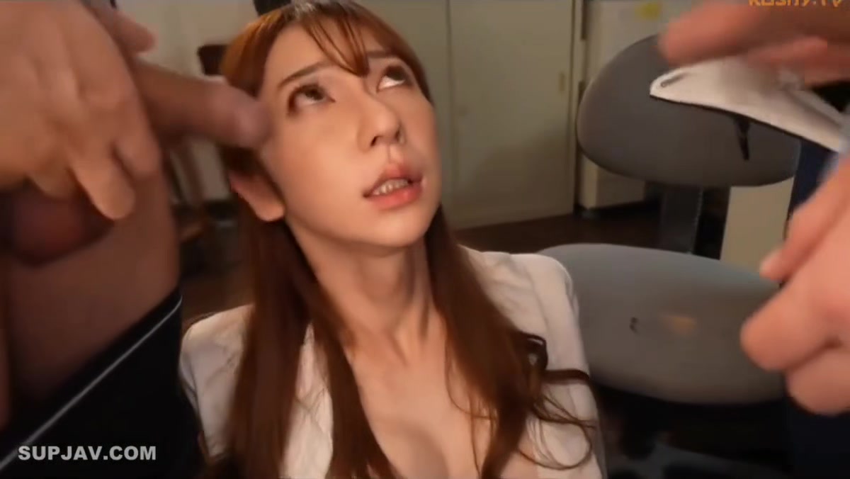Japanese New-half Gets Banged In The Office