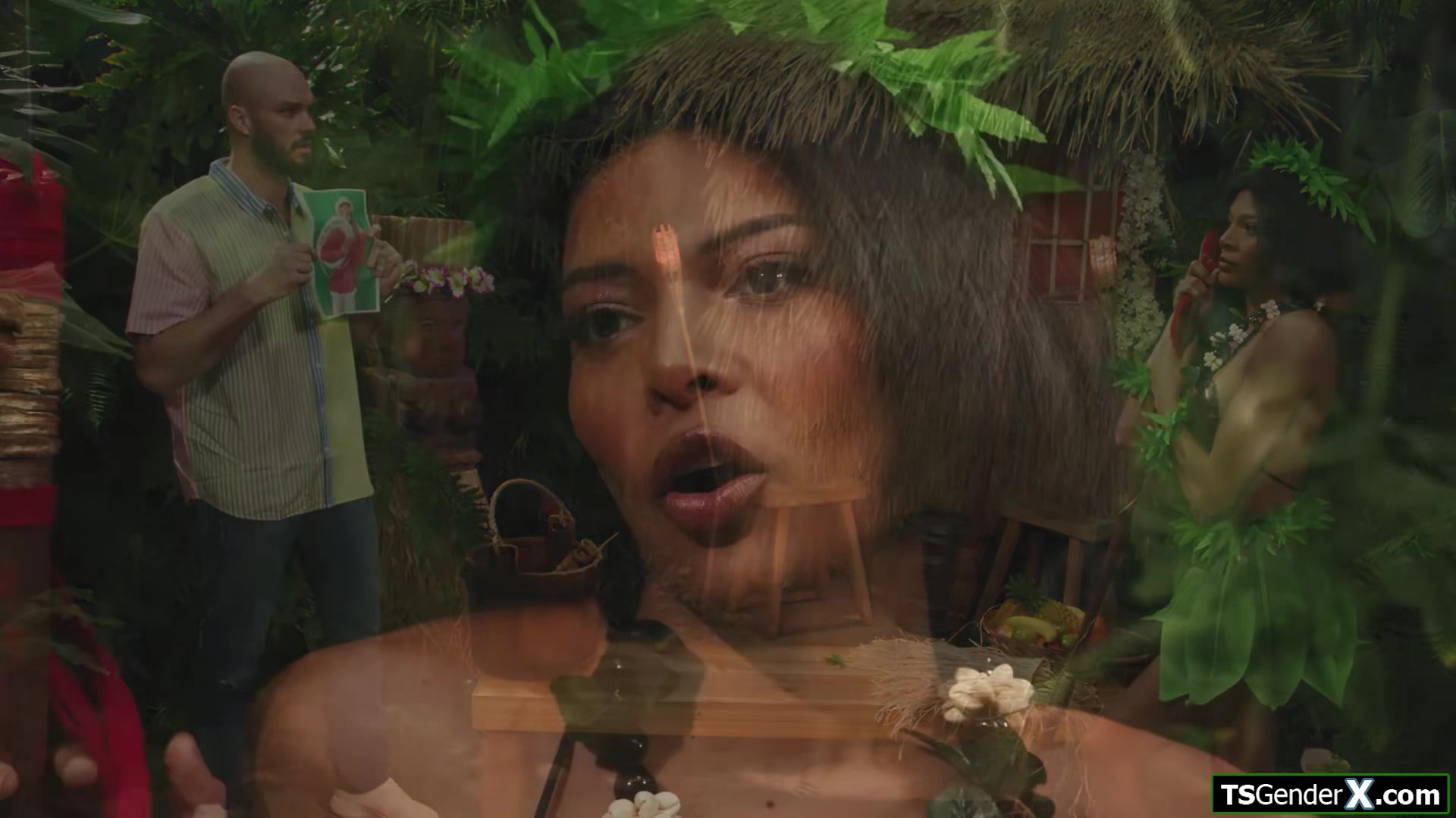 I stumbled upon busty latina trans warrior babe Lola Morena