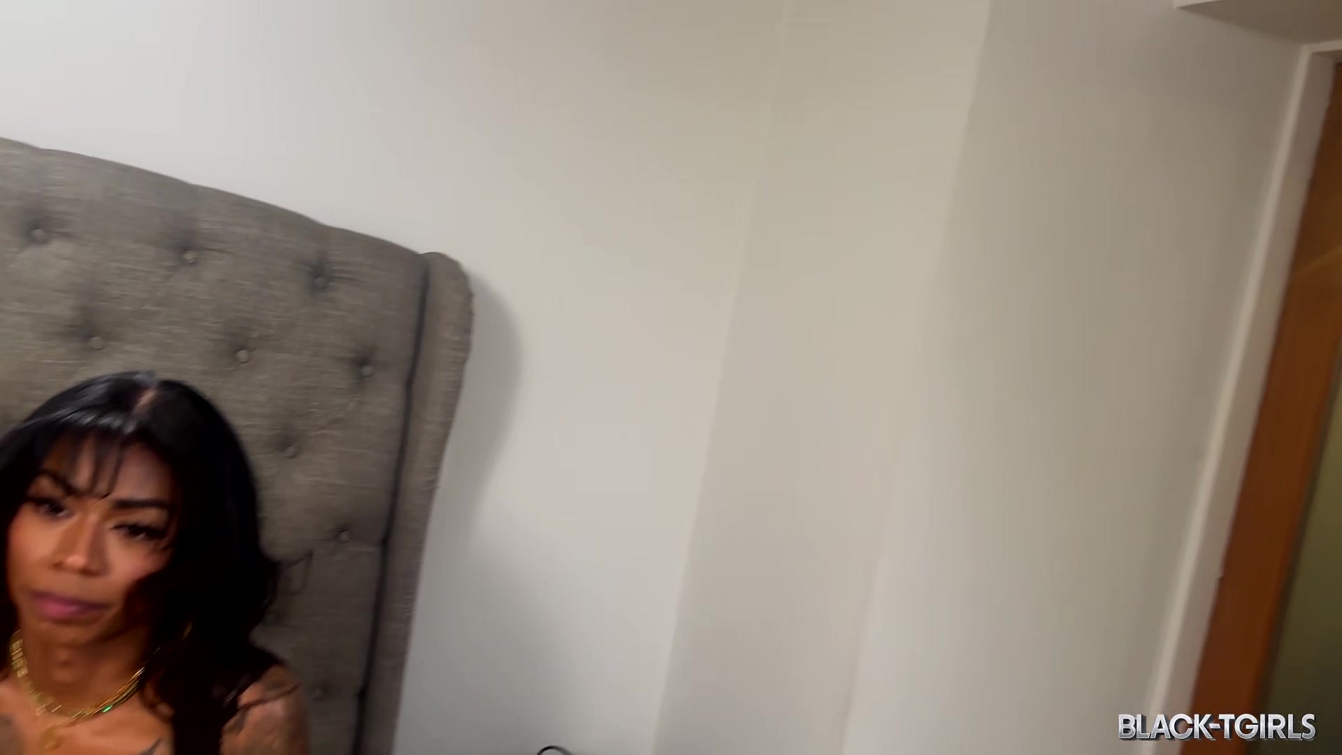 BLACK TGIRLS - The Doll Is Back For A Nice Hardcore Scene