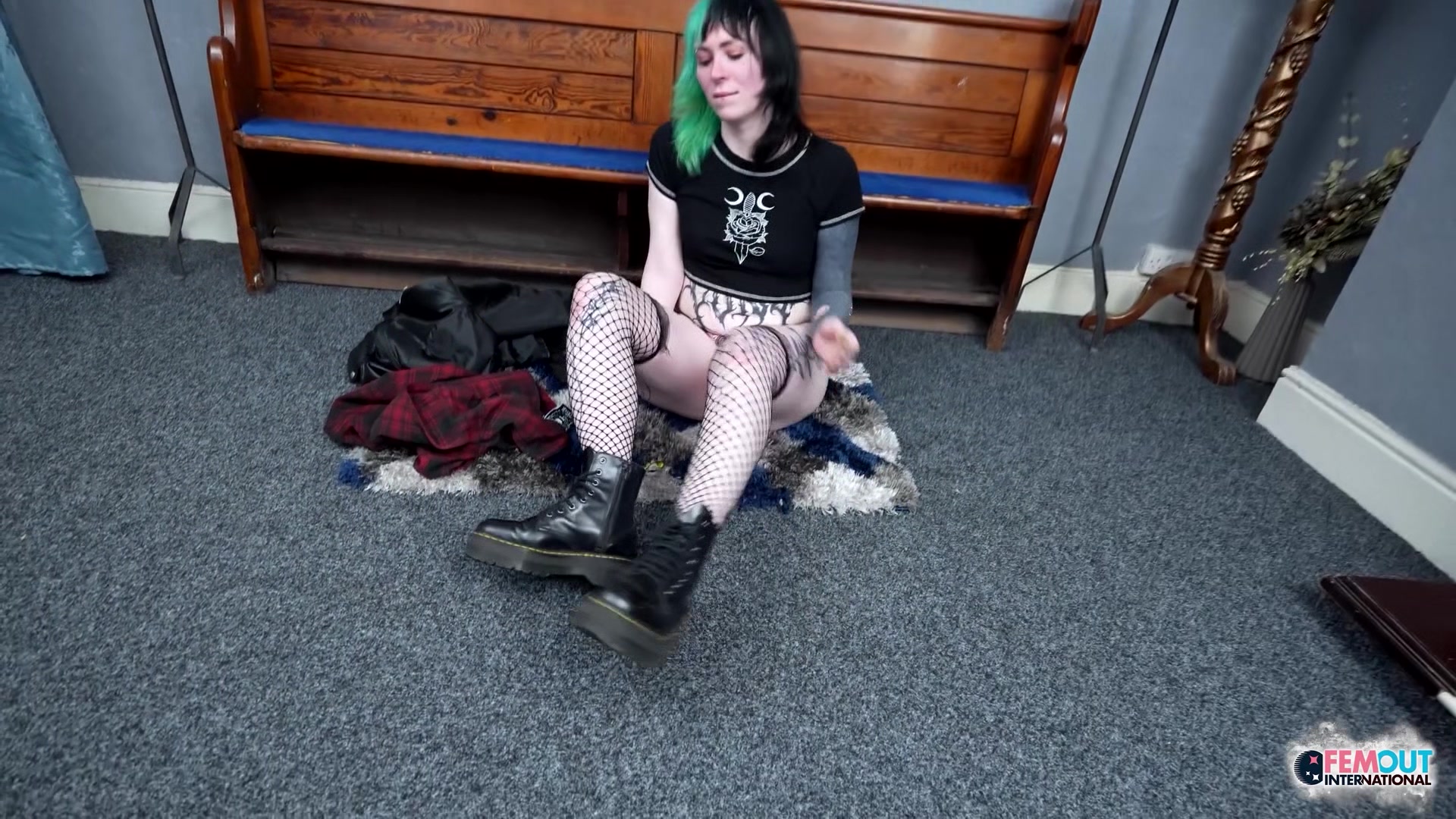 FEMOUT XXX - BadLiBat Super Hot In Her Sexy Lingerie
