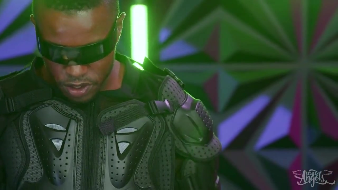 Shemale Interracial Cyberpunk Sex