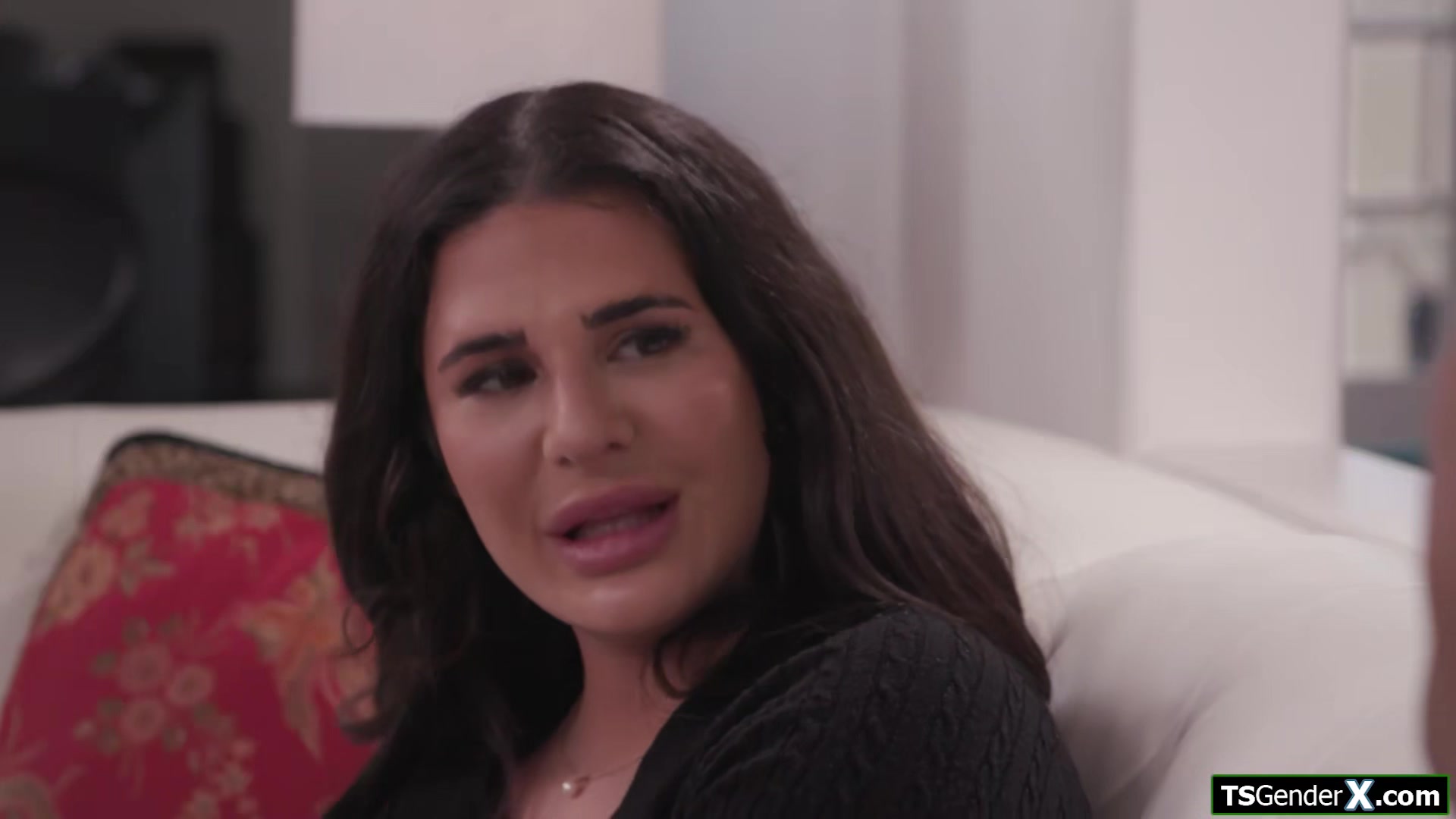 I dont mind fucking my big cock ts babysitter Bailey Archer