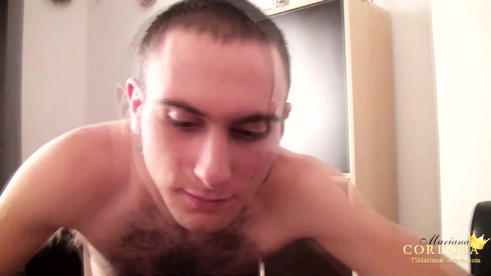 Cumming in his mouth - TSMarianaCordoba
