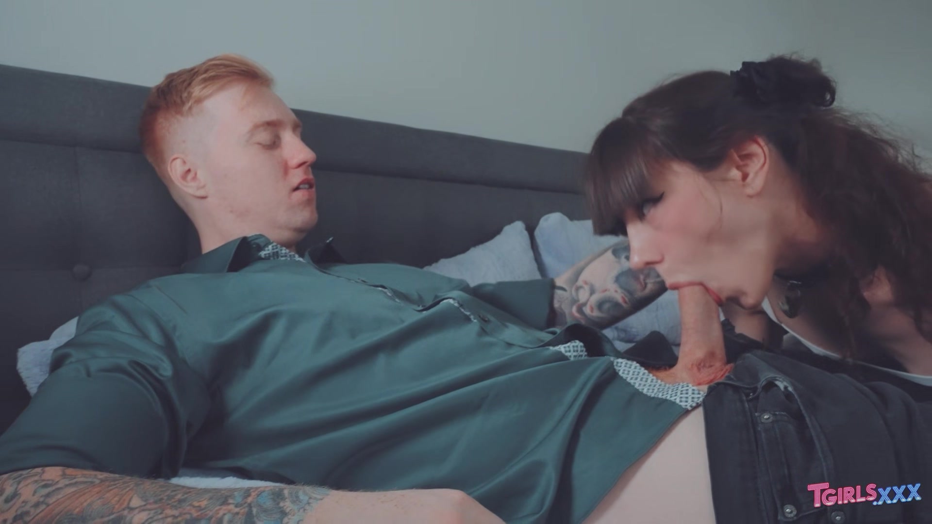 TGIRLS XXX - Livi Doll Gets Pounded and Gets Blowjob