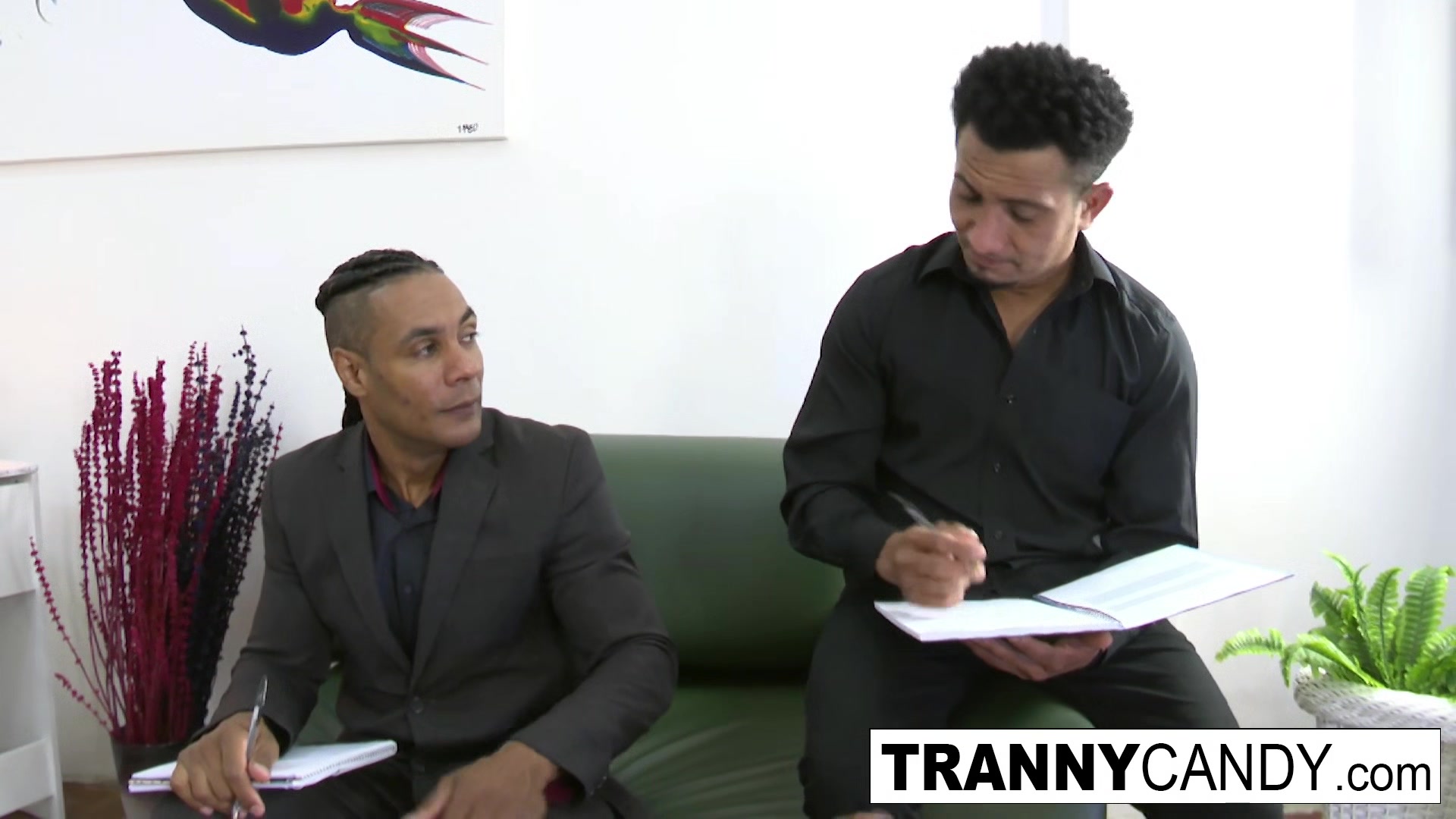 Tranny Candy : Hot tranny babes have a wild orgy