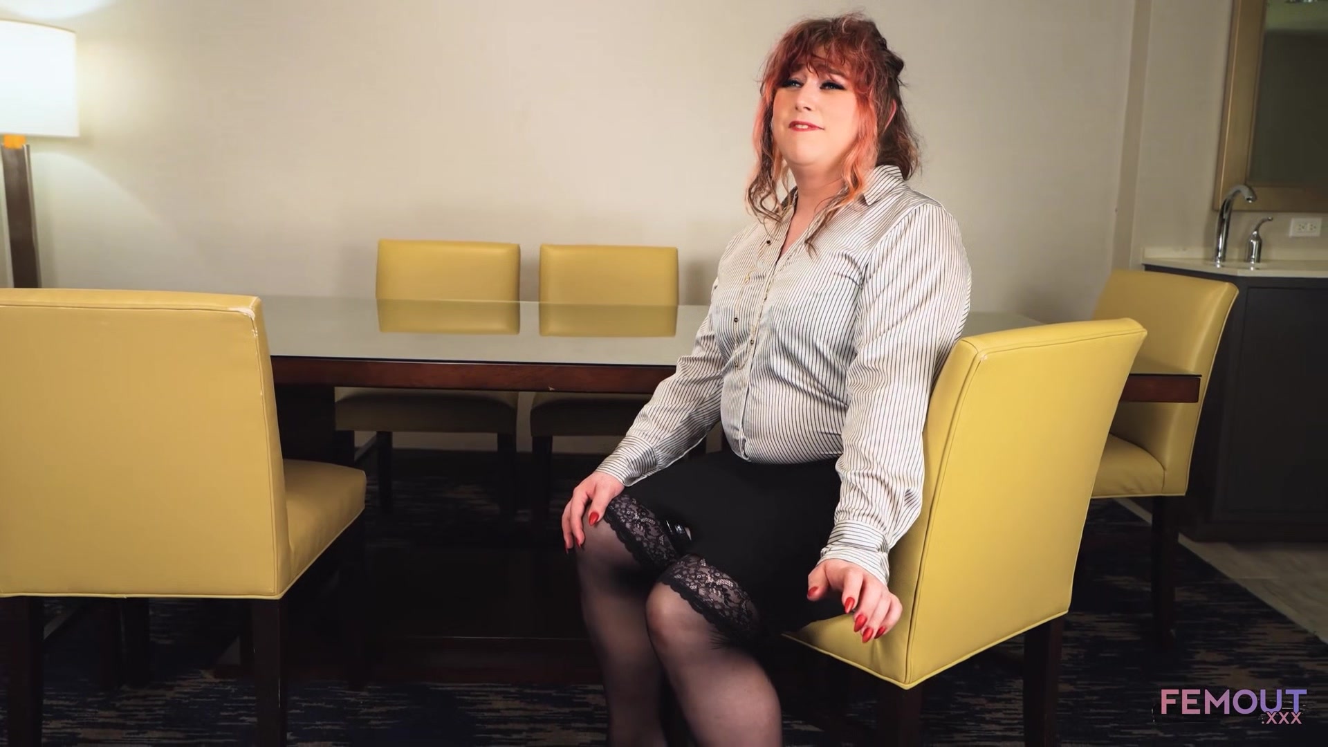 FEMOUT - Lacey Vamp Turns the Room into Erotic Fantasy