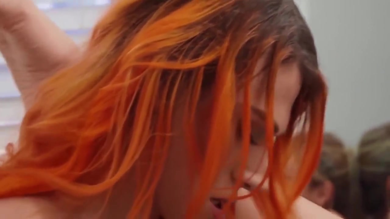 Aspen Brooks And Charlotte Sins Bang In The Bathroom