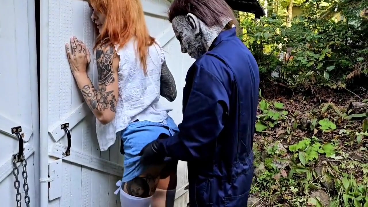 Cute Trans Girl Fucked In The Ass By Michael Myers - Halloween 24